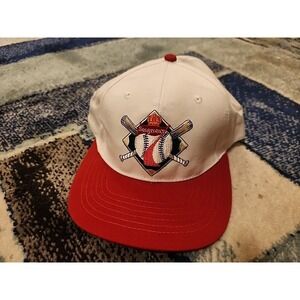 Vintage Seagrams 7 White Baseball Snapback Cap Hat